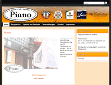 Tablet Screenshot of bistropiano.de